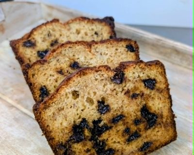 Pain bananes et chocolat